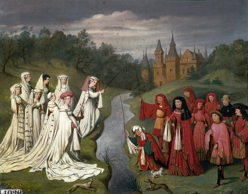 Nine princes and eight princesses of the House of Burgundy from Philippe the Hardi to Charles the Te