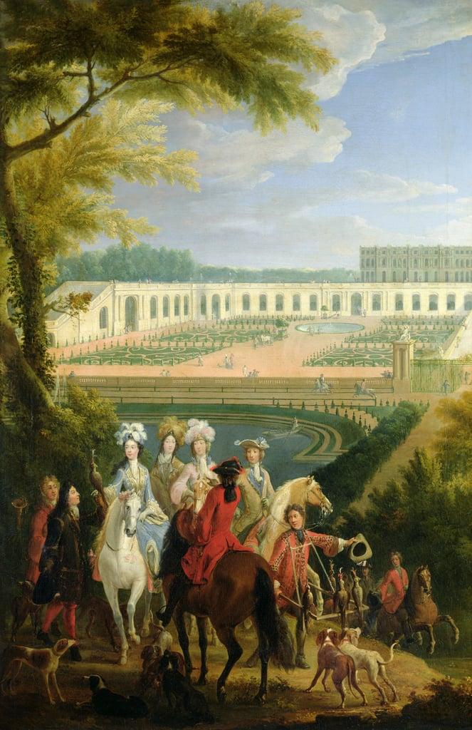 View of the Orangerie at Versailles, after 1697 by Pierre Denis Martin